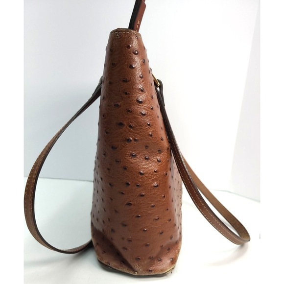 Dooney and Bourke Lexington Ostrich Embossed Leather